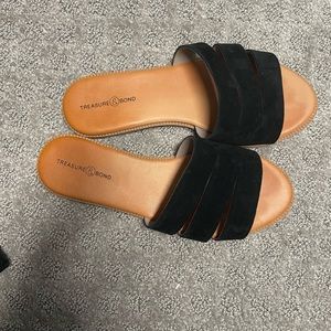 Black sandals